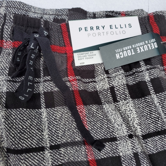 NWT Perry Ellis Portfolio Size Large Pajama Bottom - Picture 3 of 5